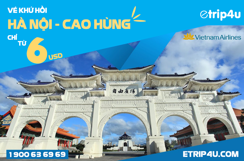 Khuyến mại vé khứ hồi đi Đài Loan