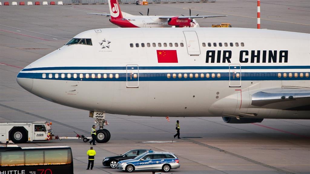 Air China là hãng duy nhất được mang cờ Trung Quốc trên toàn bộ tàu bay