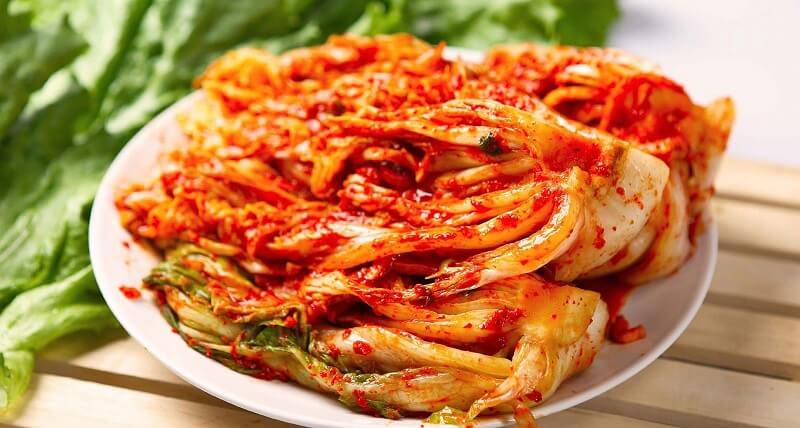 Kim chi là món ăn được nhiều người Việt ưa thích Kim chi là món ăn được nhiều người Việt ưa thích