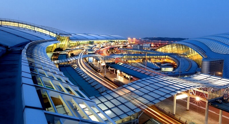 Sân bay quốc tế Incheon – Hàn Quốc Sân bay quốc tế Incheon – Hàn Quốc