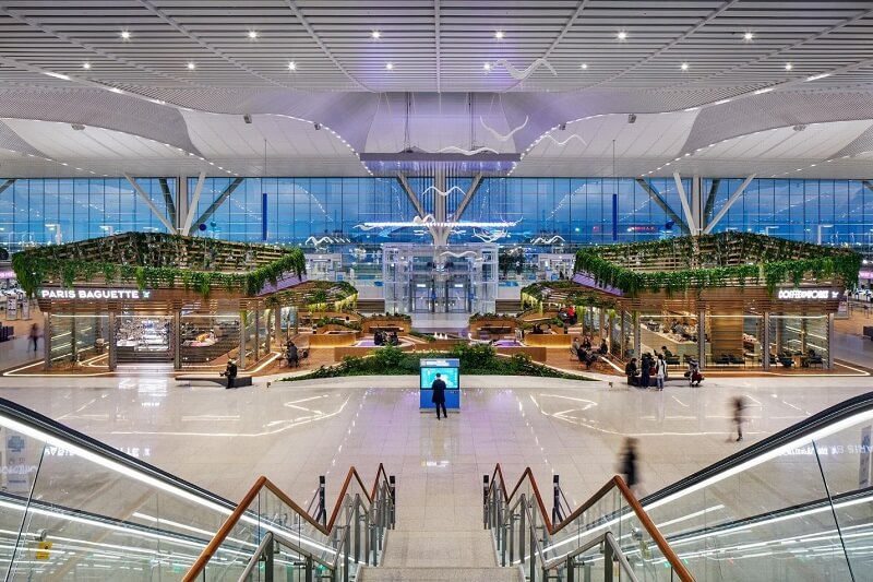 Việc di chuyển tại sân bay Incheon diễn ra rất nhanh chóng Việc di chuyển tại sân bay Incheon diễn ra rất nhanh chóng