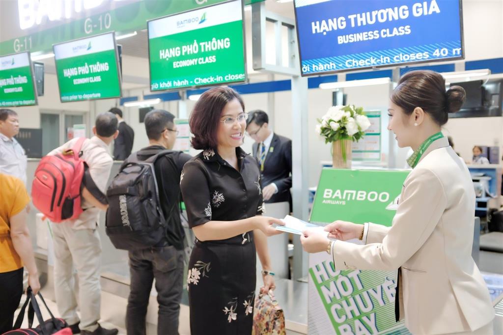 Bamboo Airways áp dụng hoàn vé với hạng Bamboo Business Bamboo Airways áp dụng hoàn vé với hạng Bamboo Business