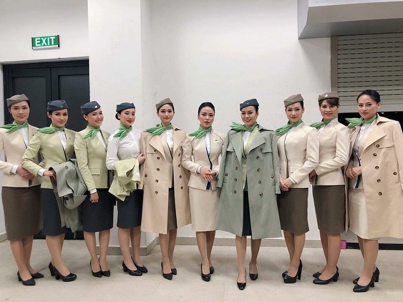Đồng phục tiếp viên Bamboo Airways Đồng phục tiếp viên Bamboo Airways