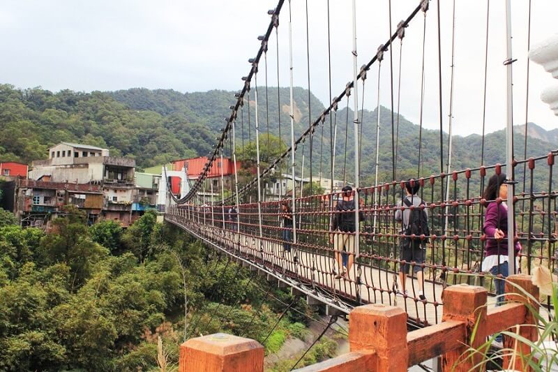 Làng cổ Thập Phần cách Đài Bắc khoảng 32 km