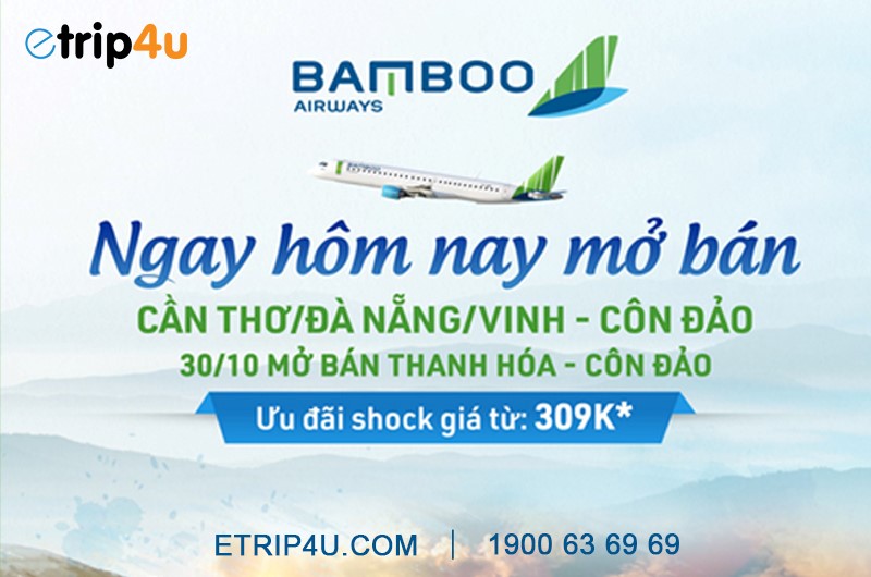 Cập nhật đường bay mới của Bamboo Airways