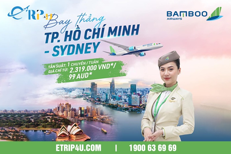 Bamboo Airways mở bán vé bay thẳng Tp.Hồ Chí Minh - Synbey