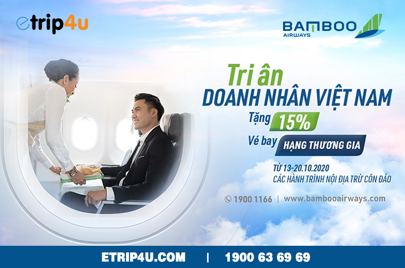 Cập nhật ưu đãi Bamboo Airways Cập nhật ưu đãi Bamboo Airways