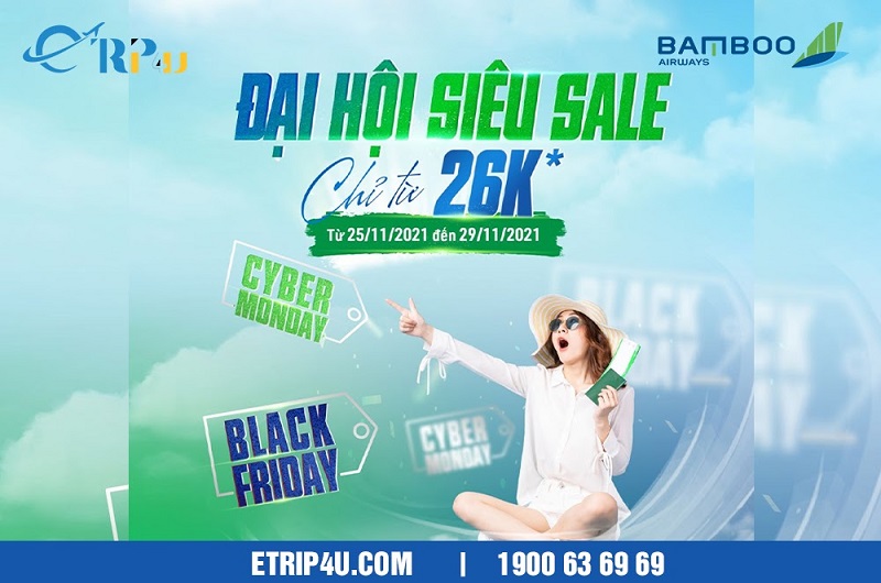 Săn vé 26K cùng Bamboo Airways Săn vé 26K cùng Bamboo Airways