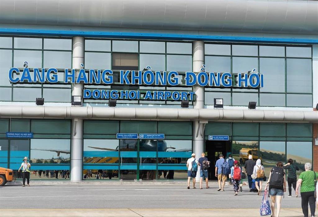 Cảng h&agrave;ng kh&ocirc;ng Đồng Hới
