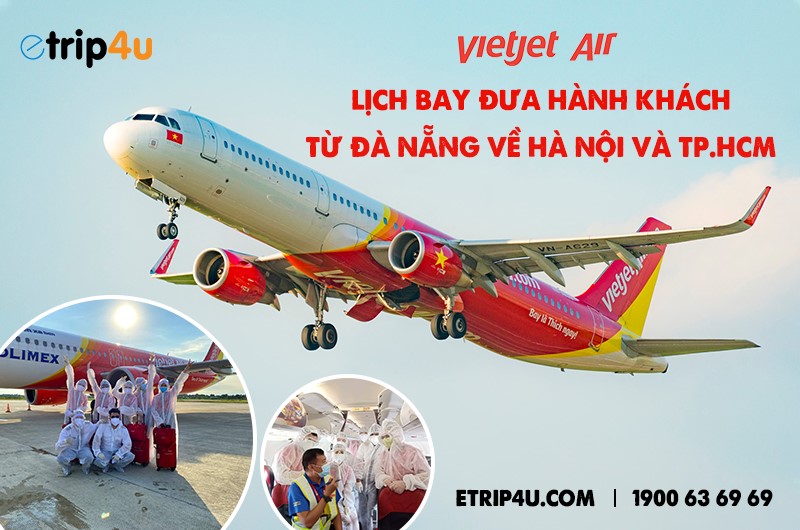 Cập nhật lịch bay Vietjet Air