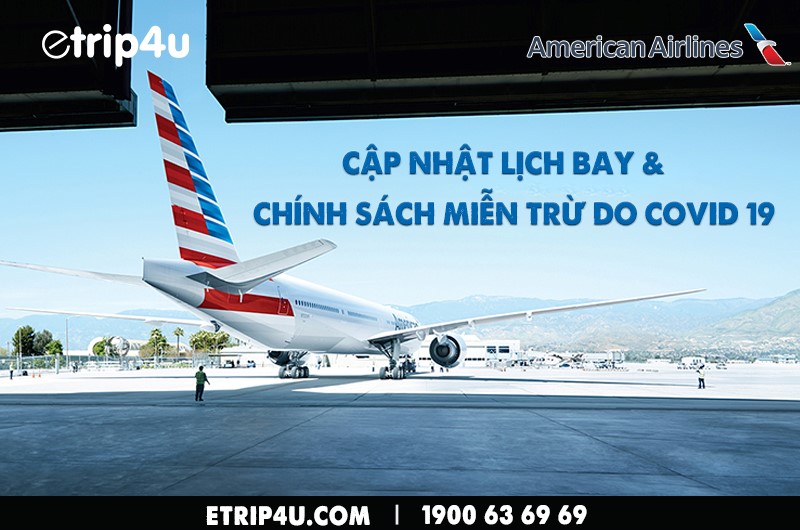 Cập nhật thông tin American Airlines Cập nhật thông tin American Airlines