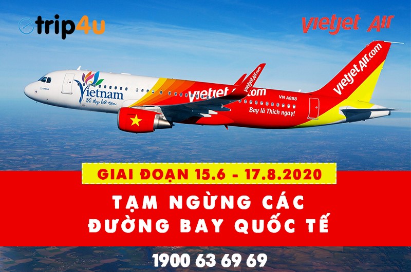 Cập nhật thông tin huỷ chuyến Vietjet Air Cập nhật thông tin huỷ chuyến Vietjet Air