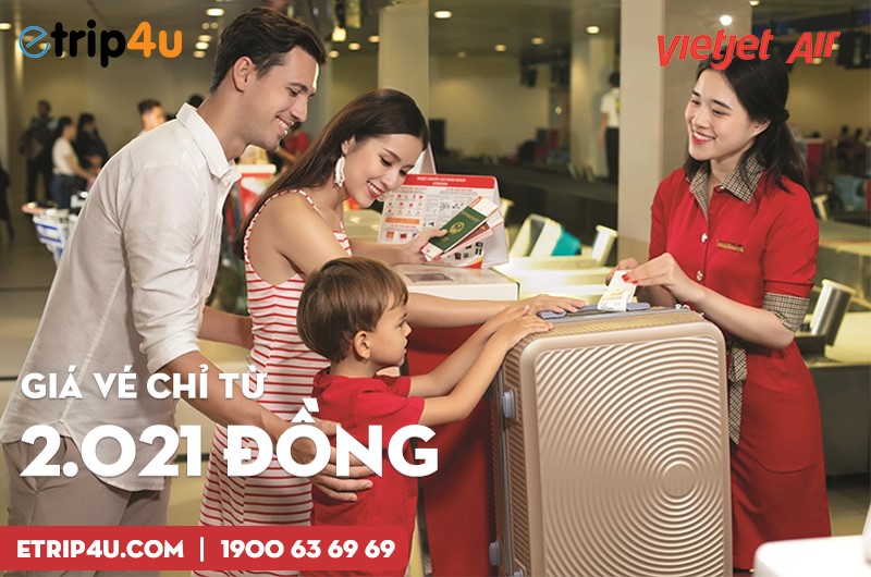 Cập nhật ưu đãi Vietjet Air