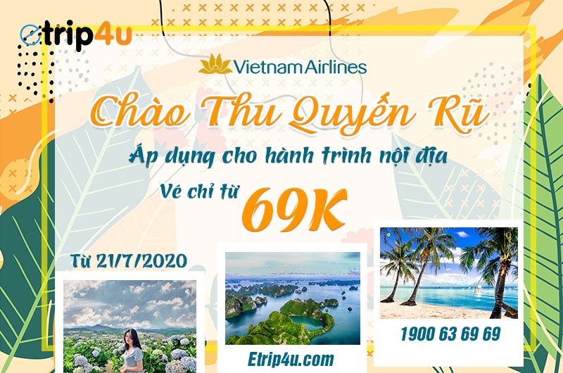 Cùng Vietnam Airlines chào thu quyến rũ