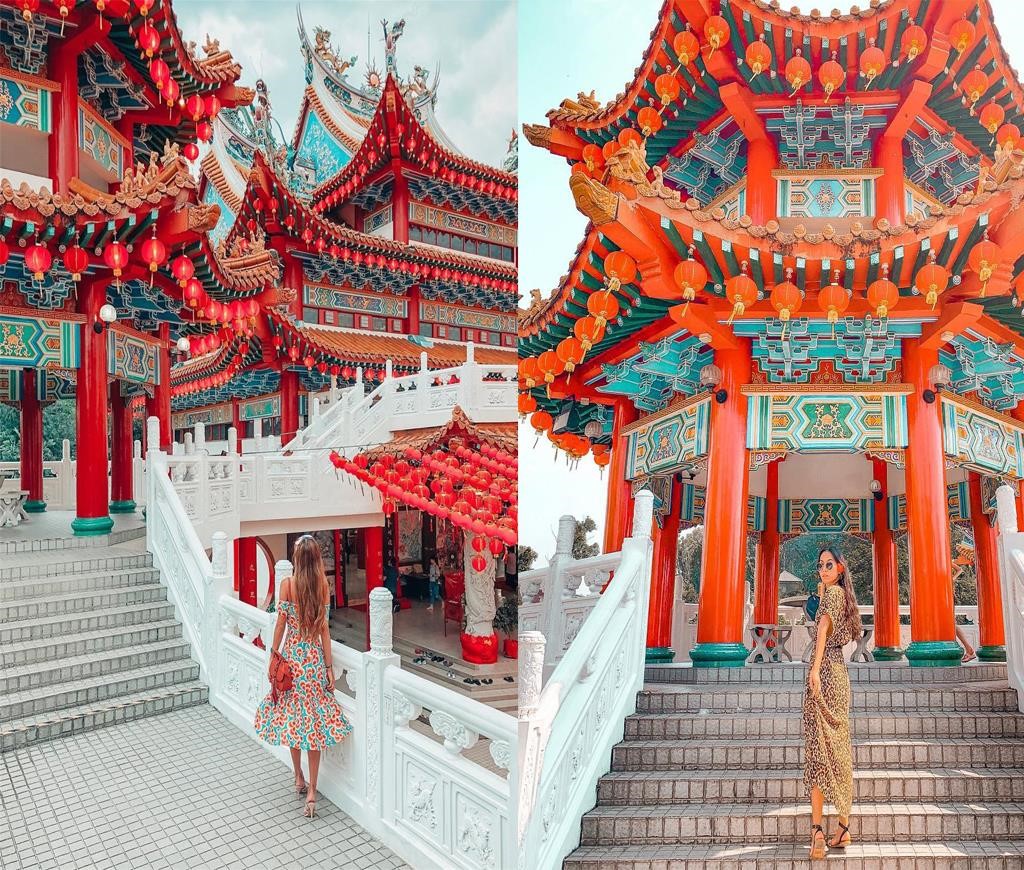 Chùa Thiên Hậu cũng là điểm đến được nhiều bạn trẻ tìm tới check in Chùa Thiên Hậu cũng là điểm đến được nhiều bạn trẻ tìm tới check in