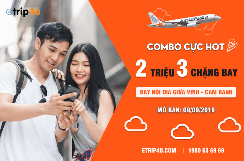 Combo siêu hot chỉ 2 triệu 3 chặng bay từ Jetstar Pacific Combo siêu hot chỉ 2 triệu 3 chặng bay từ Jetstar Pacific