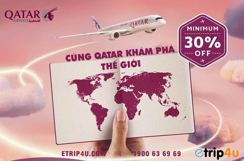 Cập nhật ưu đãi Qatar Airways Cập nhật ưu đãi Qatar Airways