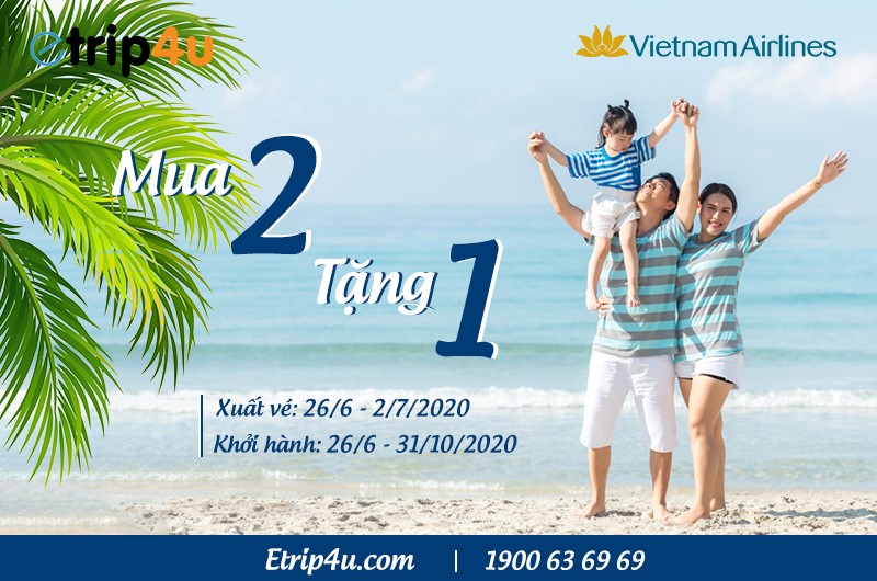Cùng Vietnam Airlines đưa cả nhà đi khắp muôn nơi Cùng Vietnam Airlines đưa cả nhà đi khắp muôn nơi