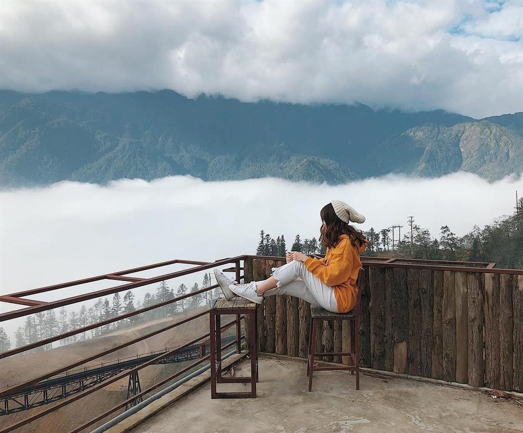 Đắm chìm trong biển mây tại Sapa Đắm chìm trong biển mây tại Sapa