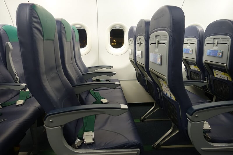 Hạng ghế phổ thông trên máy bay Cebu Pacific Hạng ghế phổ thông trên máy bay Cebu Pacific