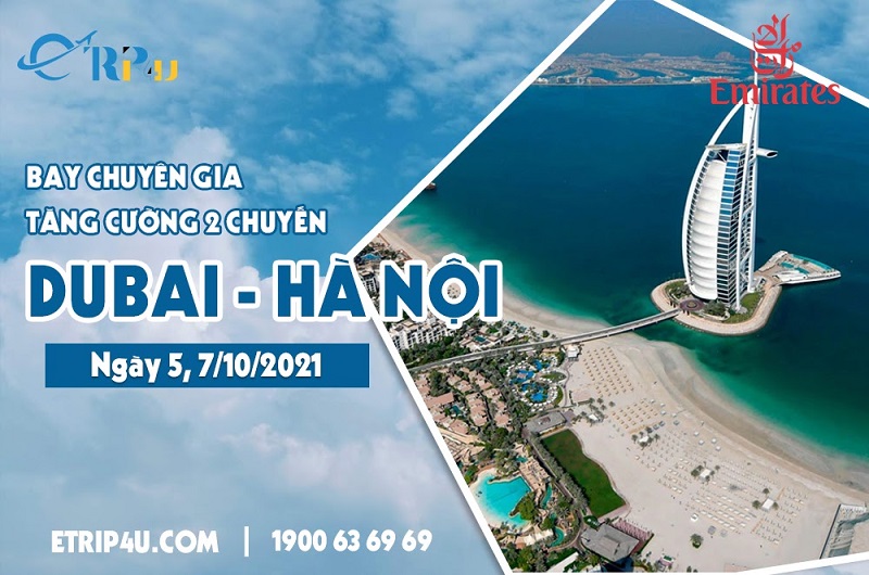 Emirates tăng cường chuyến bay chuyên gia về Việt Nam Emirates tăng cường chuyến bay chuyên gia về Việt Nam