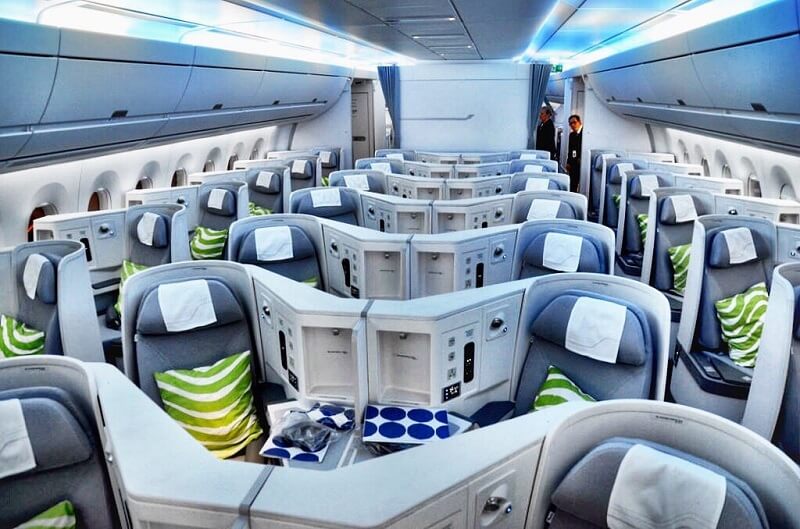 Finnair hiện đang khai thác 3 hạng ghế chính Finnair hiện đang khai thác 3 hạng ghế chính