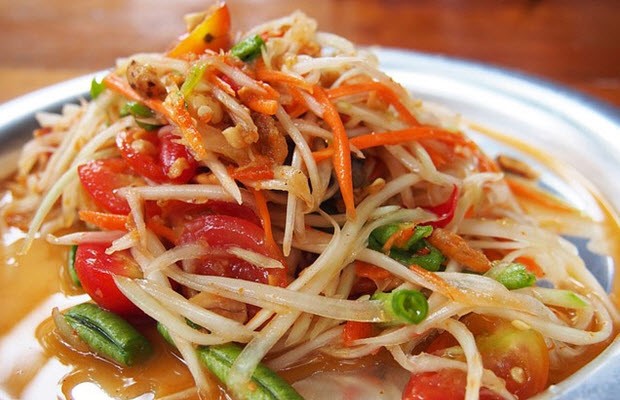 Gói đu đủ thơm ngon Gói đu đủ thơm ngon