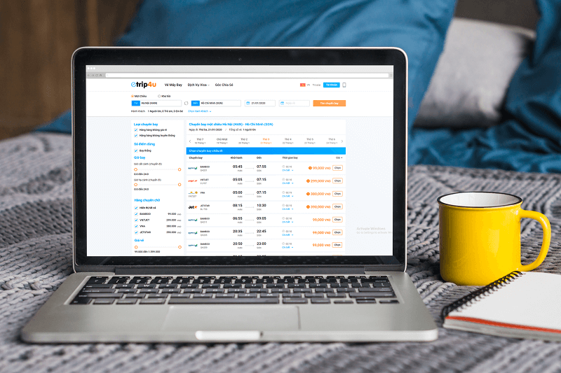 Đặt v&eacute; m&aacute;y bay Bamboo Airways tốt nhất tại Vnbuy