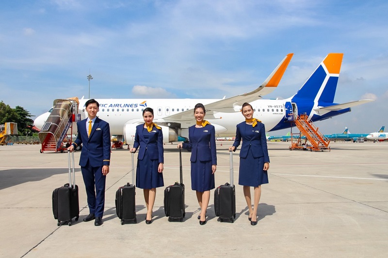 Đồng phục tiếp viên Pacific Airlines Đồng phục tiếp viên Pacific Airlines