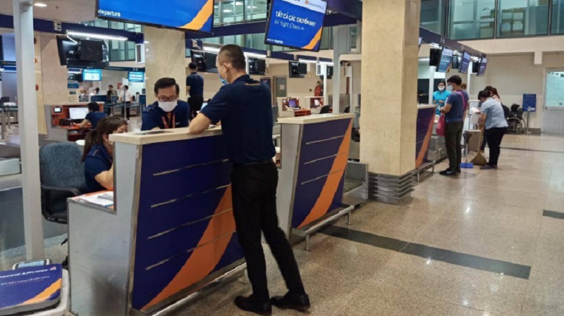 Dịch vụ check in của Pacific Airlines Dịch vụ check in của Pacific Airlines