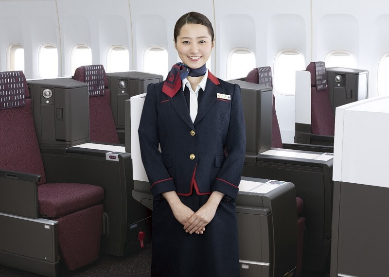 Đồng phục tiếp viên hàng không Japan Airlines