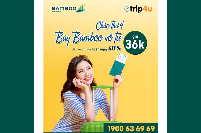 Khuyến mại Bamboo Airways Khuyến mại Bamboo Airways