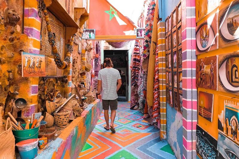 Tại Fes bạn có thể dễ dàng tìm được cho mình một góc “sống ảo” trên mọi con đường Tại Fes bạn có thể dễ dàng tìm được cho mình một góc “sống ảo” trên mọi con đường