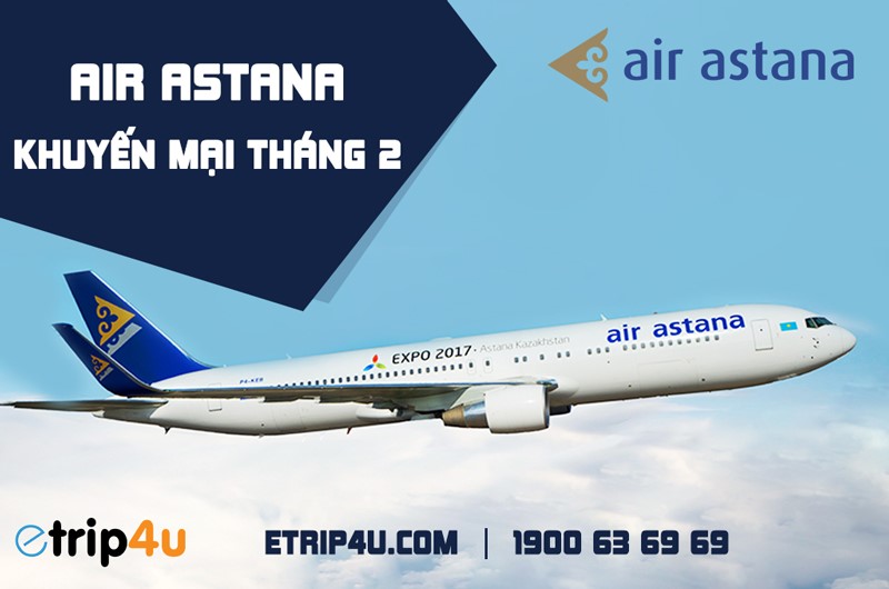 Khuyến mại hấp dẫn từ Air Astana Khuyến mại hấp dẫn từ Air Astana