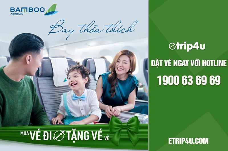 Khuyến mại hấp dẫn từ Bamboo Airways Khuyến mại hấp dẫn từ Bamboo Airways