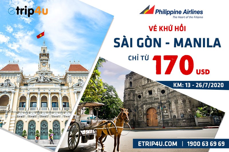 Khuyến mại Philippine Airlines Khuyến mại Philippine Airlines