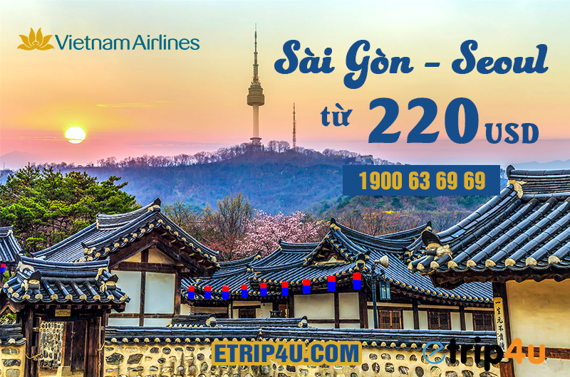 Khuyến mại Sài Gòn – Seoul