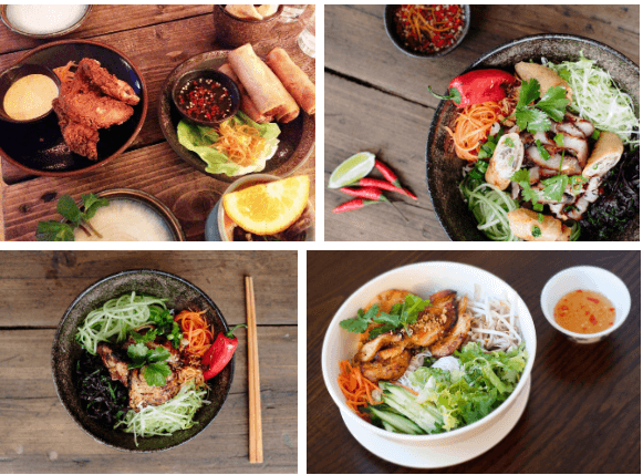 Các món ăn hấp dẫn được phục vụ tại Cô Ba Restaurant Các món ăn hấp dẫn được phục vụ tại Cô Ba Restaurant