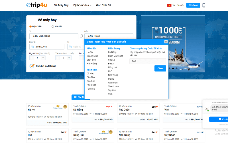 Khung t&igrave;m kiếm tr&ecirc;n Vnbuy.vn