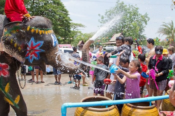 Lễ hội Songkran tại Thái Lan Lễ hội Songkran tại Thái Lan