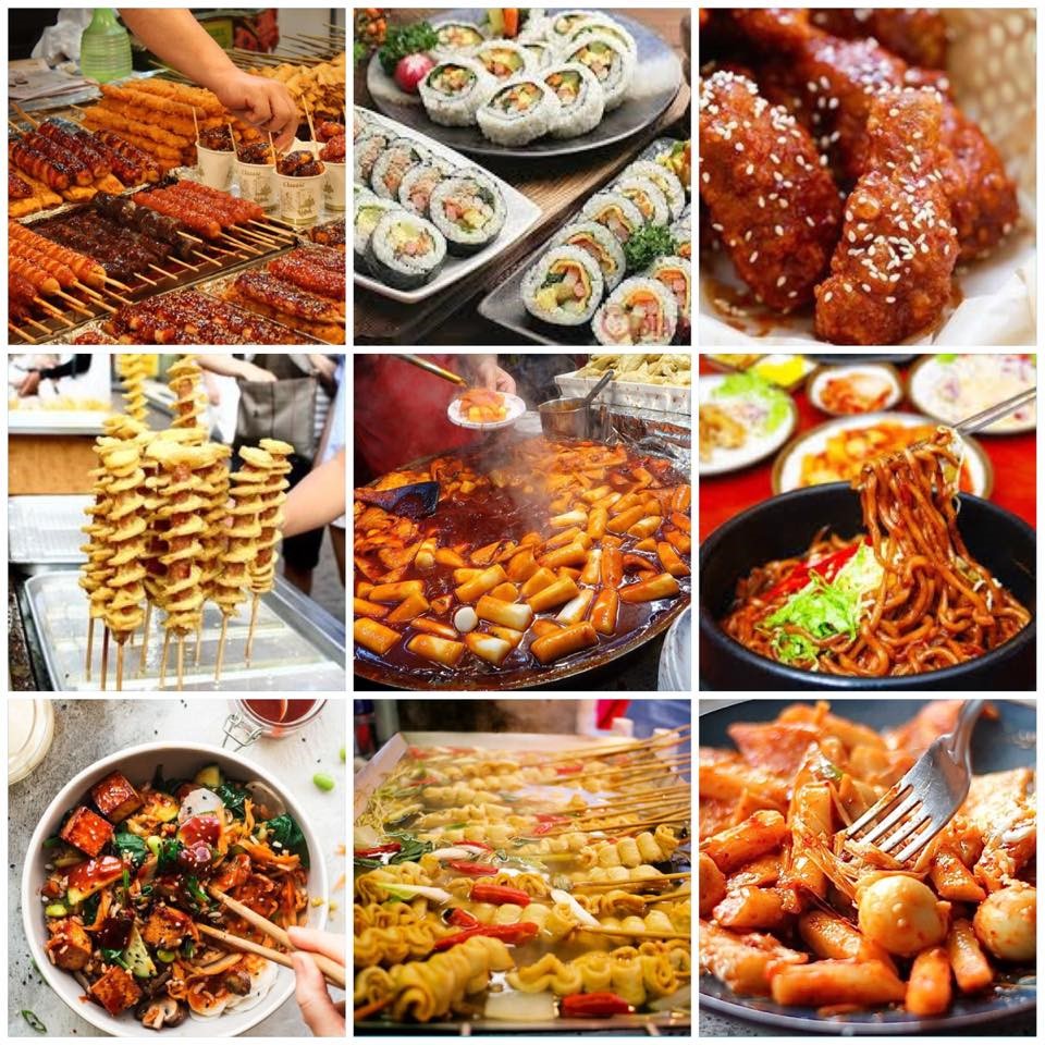 Món ăn đường phố tiêu biểu của Hàn Quốc Món ăn đường phố tiêu biểu của Hàn Quốc
