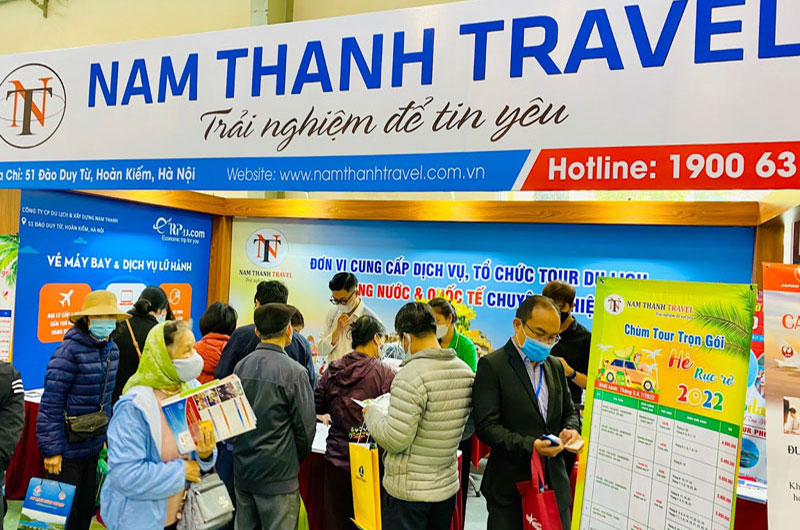 Nam Thanh Travel - Khuấy động m&ugrave;a du lịch c&ugrave;ng hội chợ VITM 2022