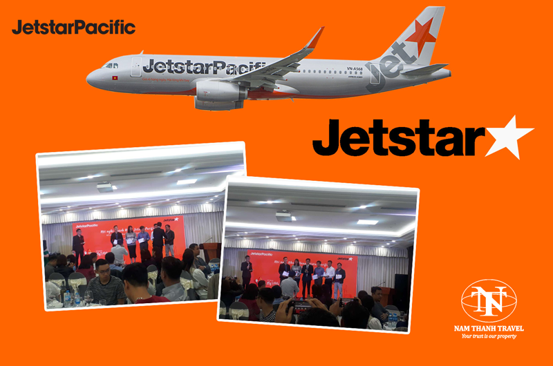 Nam Thanh tự hào là Top 5 Đại lý có doanh số bán cao nhất của Jetstar Pacific