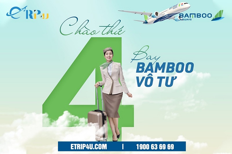 Bay vô tư cùng Bamboo với giá vé chỉ từ 26K Bay vô tư cùng Bamboo với giá vé chỉ từ 26K