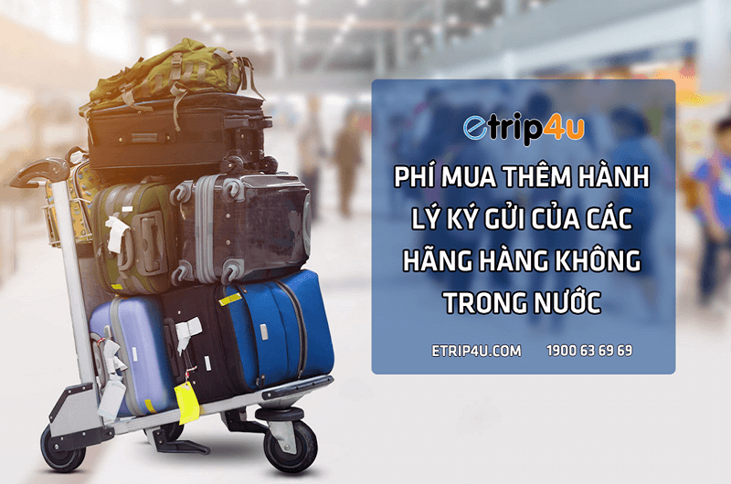 Phí mua thêm hành lý ký gửi của các hãng hàng không Phí mua thêm hành lý ký gửi của các hãng hàng không