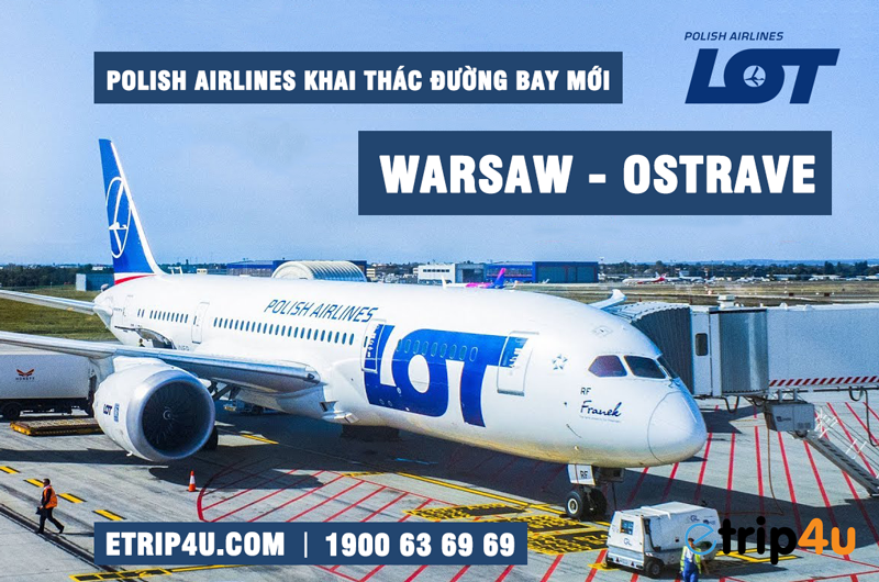 Polish Airlines mở đường bay mới Polish Airlines mở đường bay mới