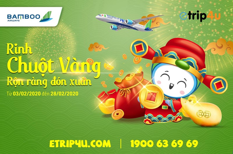 Rinh chuột vàng cùng Bamboo Airways Rinh chuột vàng cùng Bamboo Airways