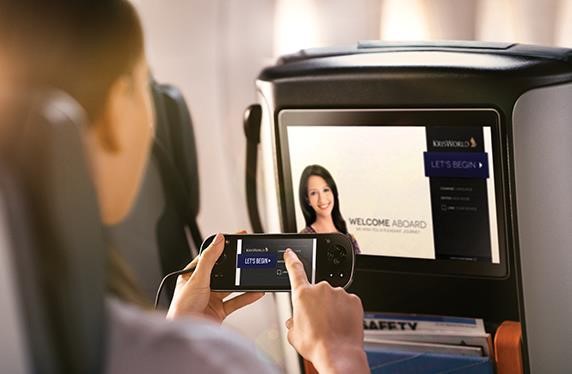 Singapore Airlines mang tới nhiều hình thức giải trí cho du khách