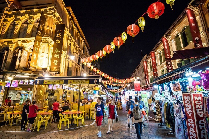 China Town tại Singapore China Town tại Singapore
