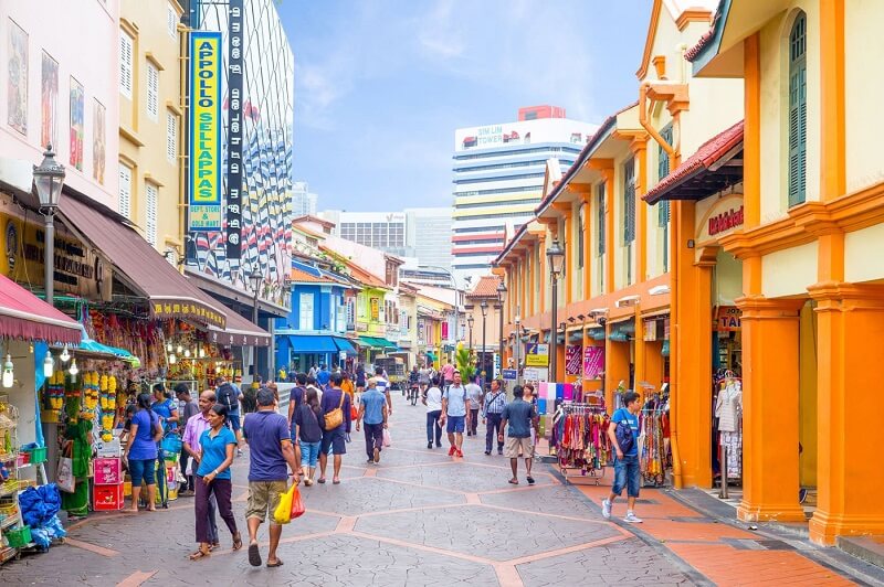 Khu A Little India tại Singapore Khu A Little India tại Singapore